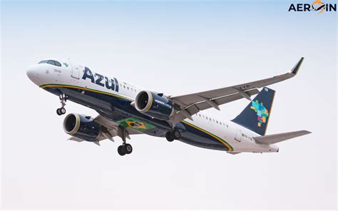 Azul recebe hoje seu primeiro Airbus A320neo "novinho de fábrica" no ...