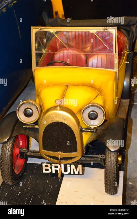 TV 'Brum' car at The Cotswold Motoring Museum, The Old Mill, Bourton-on-the-Water ...