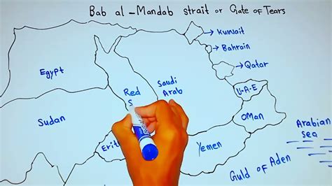 Where is the Bab al-Mandab Strait | Bab-el-Mandeb Strait | Also called ...