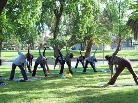 Free Yoga in Victory Park - Events - Visit Stockton