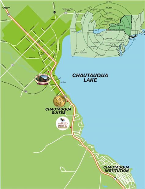 Directions to Chautauqua Suites