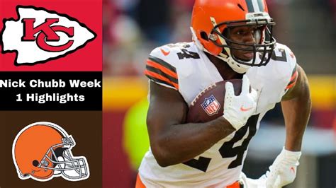 Nick Chubb Highlights vs Chiefs | NFL Week 1 - Win Big Sports