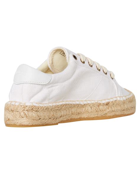 Soludos Platform Tennis Sneaker - White | SurfStitch