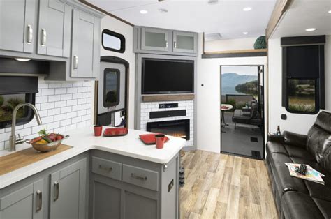 A First Look Inside The New 2019 Fuzion Toy Hauler | Rv interior, Luxury rv living, Interior