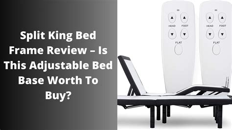 Split King Bed Frame Reviews | Adjustable Bed Base of 2020