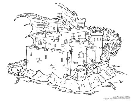 Dragon Coloring Pages