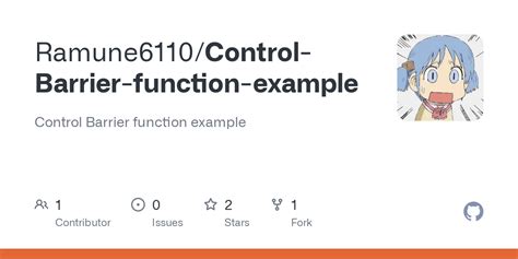 GitHub - Ramune6110/Control-Barrier-function-example: Control Barrier function example