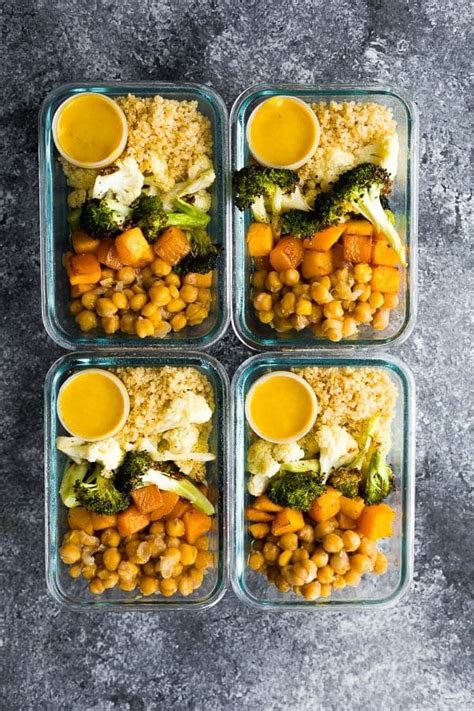 60 Vegan Meal Prep Recipes for Breakfast, Lunch & Dinner