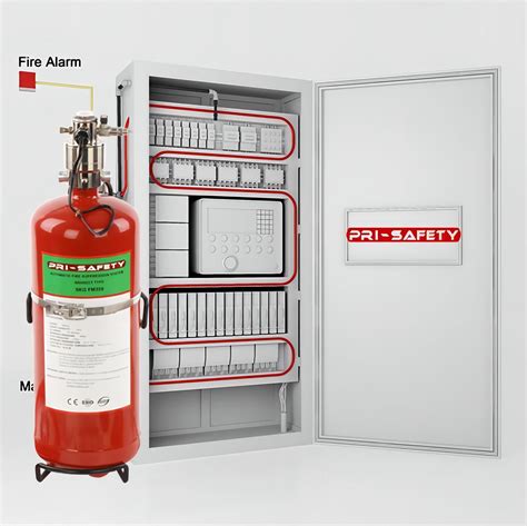 FM200 Novec1230 Automatic Fire Suppression Systems for Electrical Cabinet, Board - Electrical ...