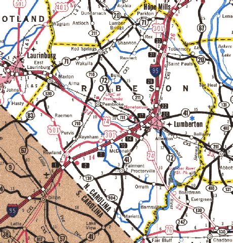 Robeson County GIS Data: NCSU Libraries