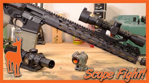 AR Scope vs Scout Scope vs Red Dot vs Iron Sights – Scout Rifle AR Pt 7 ...