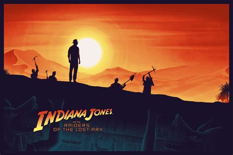 Indiana Jones and the Raiders of the Lost Ark (1981) art by Matt Ferguson | Indiana jones ...