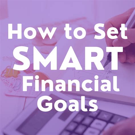 How to Set SMART Personal Financial Goals for Yourself - HubPages