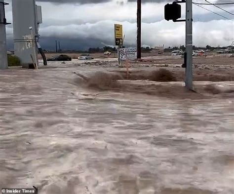 Torrential rain sparks flash floods on Las Vegas Strip as major power outages leave more than ...