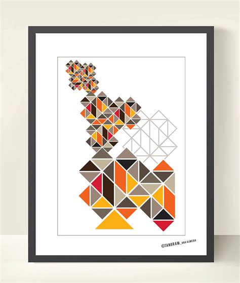 Geometric art. Poster print. Abstract wall art. Geometric | Etsy ...