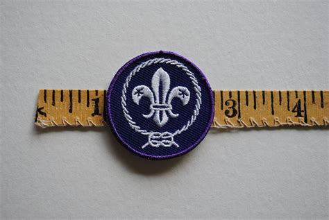 Vintage World Scout Emblem Patch Boy Scouts Purple Round - Etsy