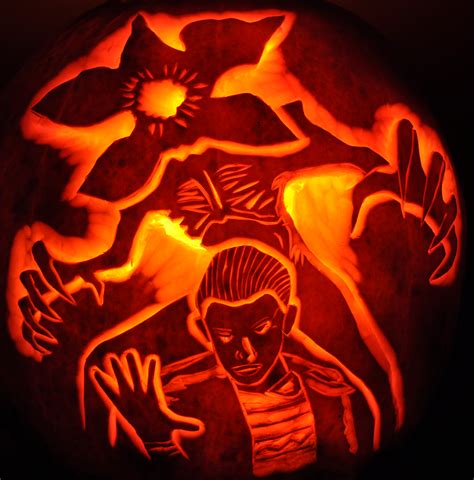 Pin by Nathan on Cool Pumpkin Carvings | Stranger things pumpkin ...