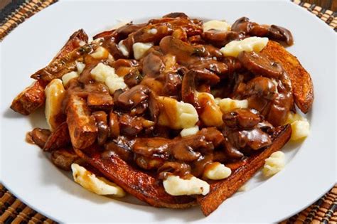 Poutine with a Mushroom Gravy - Closet Cooking