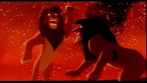 Simba VS Scar (Italian Reverse Scene) - YouTube