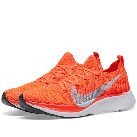 Nike Vaporfly 4% Flyknit Crimson, Blue, Red & White | END.