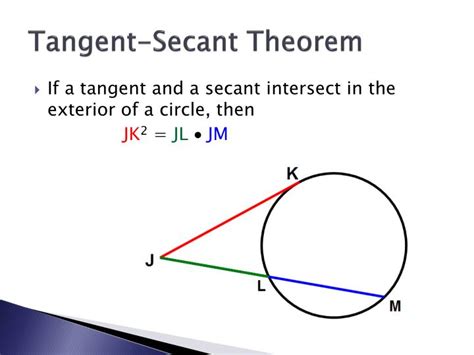 PPT - Secants, Tangents, and Angle Measures Special Segments in a ...