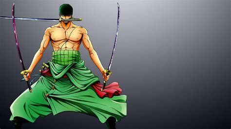 Roronoa Zoro with swords - One Piece HD desktop wallpaper : Widescreen ...