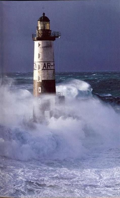 Ar-Men Lighthouse, Finistere France | Lighthouses | Pinterest | The o'jays, Rocks and Lighthouses