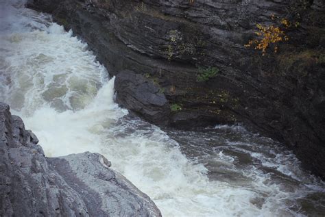 Rushing Waterfall Between Rocks Free Stock Photo - Public Domain Pictures