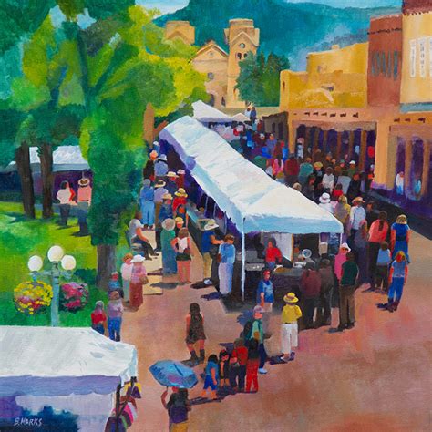 Santa Fe Indian Market - Bernard Marks Fine Art