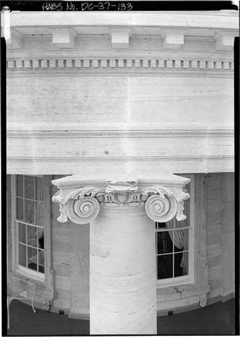 Restoring the Original White House Stone: Column Detail - White House ...