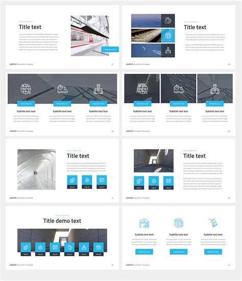 Logistics management PPT presentation for PowerPoint, Google Slides and ...