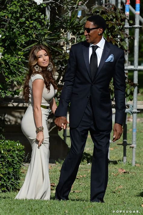 Larsa Pippen and Scottie Pippen were among the guests at Michael | Celebrities at Weddings ...