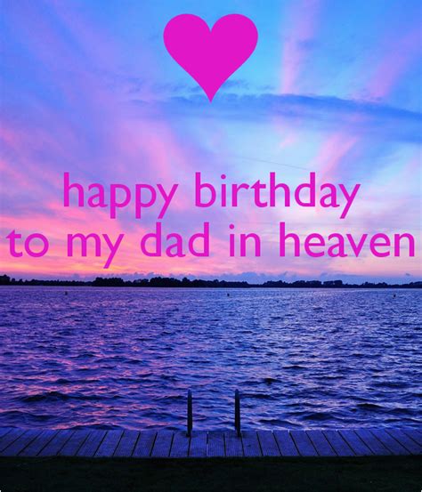 Birthday Cards for Dad In Heaven Poster Created with the Keep Calm O ...