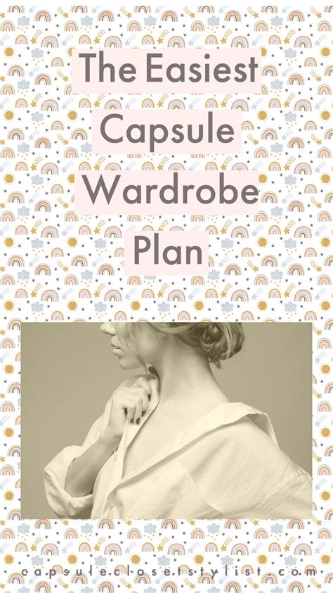 The Easiest Capsule Wardrobe Plan