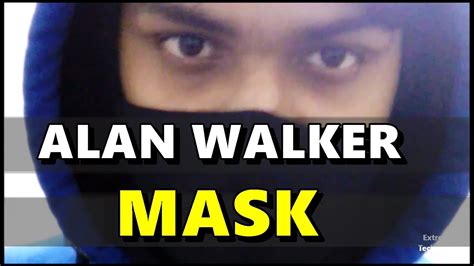 Alan Walker - Hoodie | Face Mask (Black) | Faded | Alone | UNBOXING - YouTube