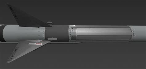 Missile Amraam 3D Model - TurboSquid 1477869