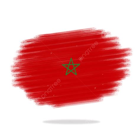 Morocco Flag Illustration, Morocco Flag, Abstract Morocco Flag, Morocco Flag Drawing PNG ...