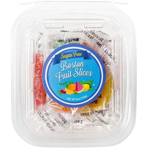 Boston Fruit Slices - Sugar Free - Assorted Flavors - 5 oz - Low Carb ...