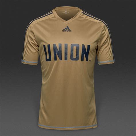 adidas Philadelphia Union Jersey - Mens Replica - Shirts - Khaki/White ...