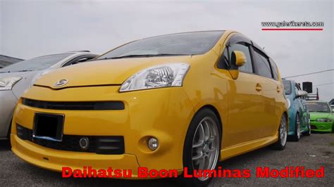 Daihatsu Boon Luminas Modified | Galeri Kereta - YouTube