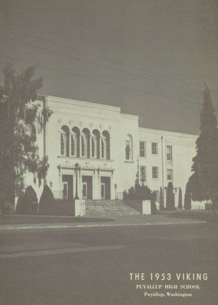 Explore 1953 Puyallup High School Yearbook, Puyallup WA - Classmates