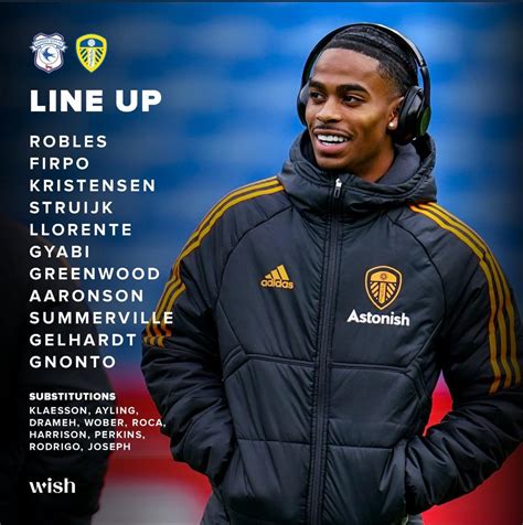 Leeds FA Cup Lineup : r/FantasyPL