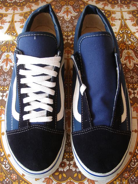 theothersideofthepillow: vintage VANS navy suede canvas OLD SKOOL bmx ...