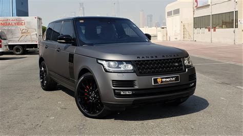 Range Rover Vogue - Grey Matt wrap | WrapStyle