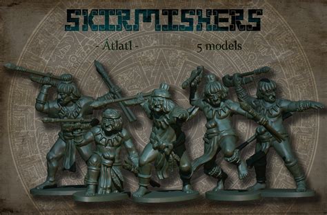 28mm Skirmishers – Lancer Miniatures