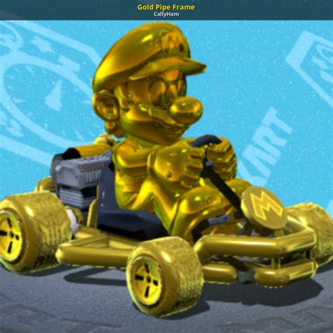 Gold Pipe Frame [Mario Kart 8 Deluxe] [Mods]