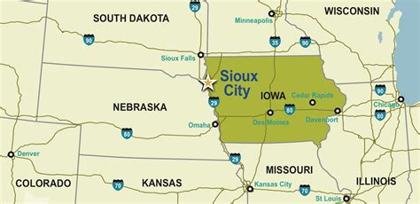 Map Of Sioux City - Bekki Carolin