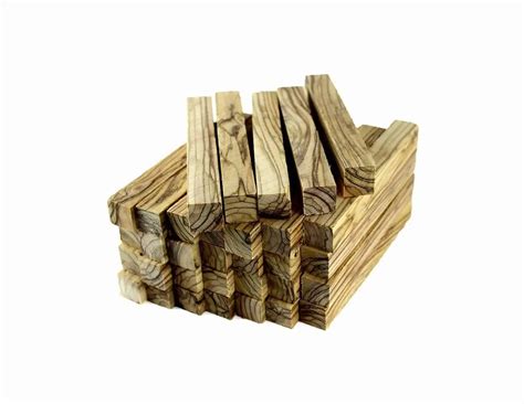 Olive Wood Pen Blanks 33 Pk (0.75" x 0.75"x 5.5") #P110