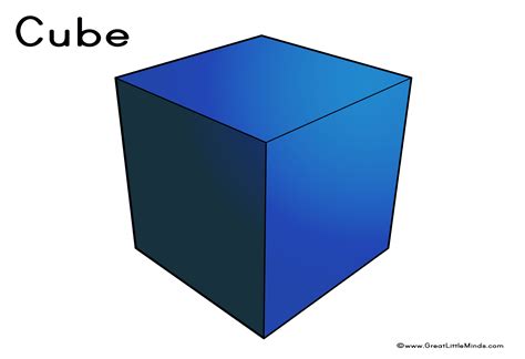 3D Shapes - Cube