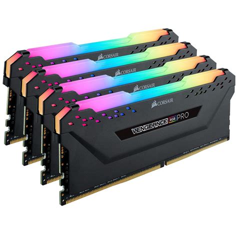 Corsair Vengeance RGB PRO DDR4-4000 C19 BK QC - 32GB | Billig